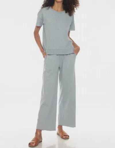 Hello Nite Summer Pull-on Pants In Pewter In Silver