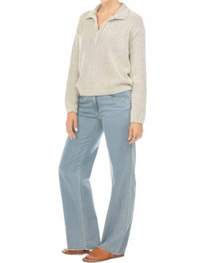 Hello Nite Tommy Mid Rise Jeans In Vtg Chambray In Blue