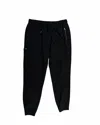 Hello Nite Women's Hudson Seamed Zip Sweatpants In Jet Black