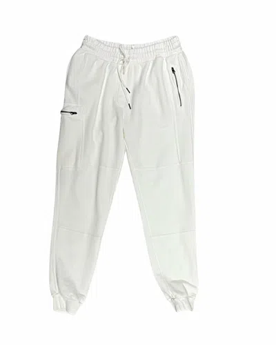 Hello Nite Women's Hudson Seamed Zip Sweatpants In Sea Shell