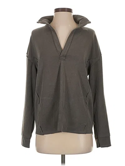 Hello Nite Zip Up Hoodie In Brown