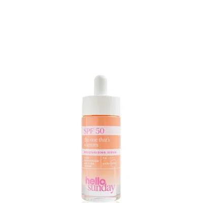 Hello Sunday Spf50 The One That's A Serum 30ml In White