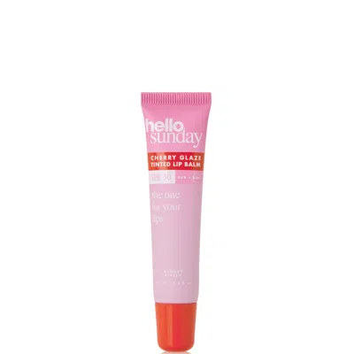 Hello Sunday The One For Your Lips - Cherry Glaze Tinted Lip Balm Spf 50 15ml