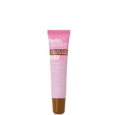Hello Sunday The One For Your Lips - Mocha Kiss Tinted Lip Balm Spf 50 15ml