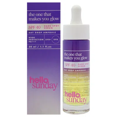 Hello Sunday The One That Makes You Glow Dark Spot Serum Spf 40 By  For Unisex - 1.1 oz Serum