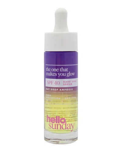 Hello Sunday Unisex 1.1oz The One That Makes You Glow Dark Spot Serum Spf 40