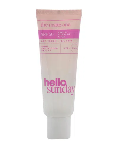 Hello Sunday Unisex 1.7oz The Matte One Sebum Control Fluid Spf 50