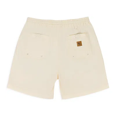 Hellrazor Chino Cream Swim Shorts In White