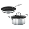 Hell's Kitchen 3 Piece Hybrid Essential Cookware Set