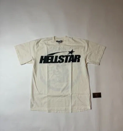 Pre-owned Hellstar - Classic T-shirt - White - Medium - Brand & Authentic ✅