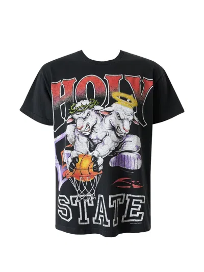 Hellstar 2 Lambs Holy State Graphic-print T-shirt In Black