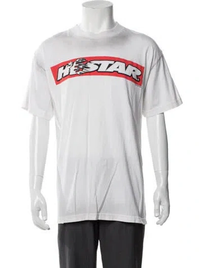 Pre-owned Hellstar 2024 Graphic Print T-shirt In Gray
