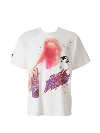 Hellstar Anti-spray T-shirt In White