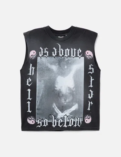 Hellstar As Above So Below Muscle Tee In Black