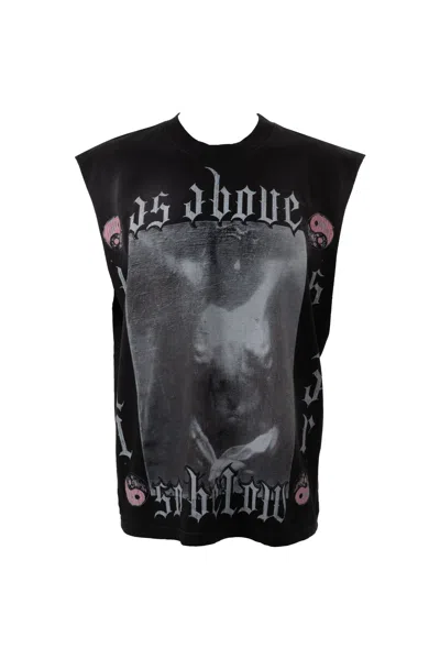 Hellstar As Above So Below Muscle Tee In Black