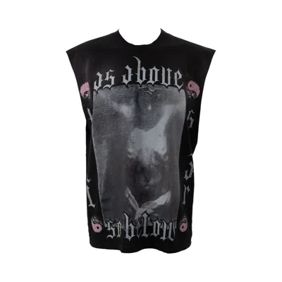 Pre-owned Hellstar As Above So Below Muscle Tee 'black' | Men's Size M