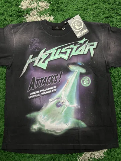 Pre-owned Hellstar Attack Planet T Shirt Large In Black