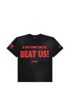 Hellstar Beat Us! T-shirt In Black
