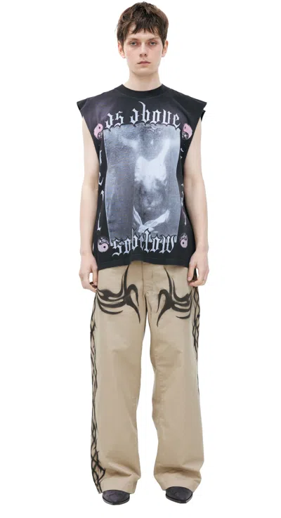 Hellstar Black Printed T-shirt