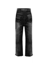 Hellstar Button-fastening Jeans In Black
