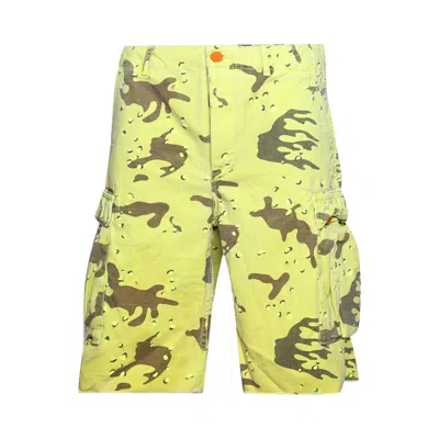 Pre-owned Hellstar Cargo Shorts 'yellow' | Men's Size S