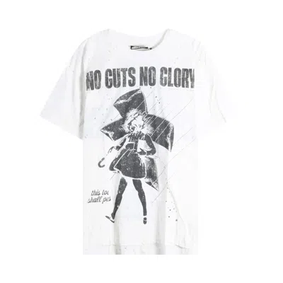 Pre-owned Hellstar Carry Your Cross T-shirt 'white' | Men's Size S