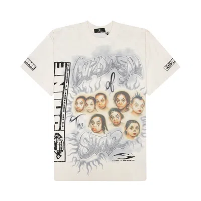 Pre-owned Hellstar Children Of The Star T-shirt 'white' | Men's Size Xxl