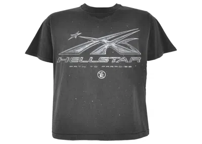 Pre-owned Hellstar Chrome Logo T-shirt In Black