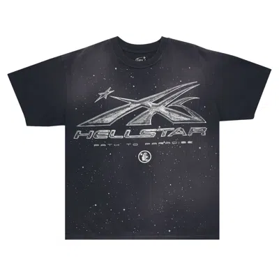 Pre-owned Hellstar Chrome T-shirt 'black'