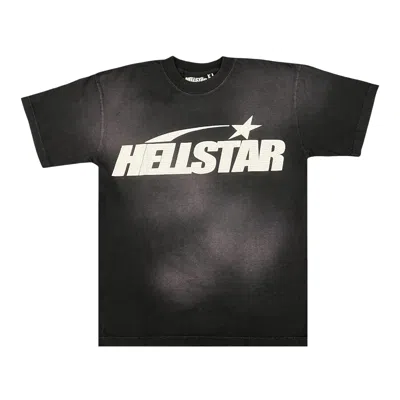Pre-owned Hellstar Classic Logo T-shirt (rhinestones) 'black' | Men's Size S
