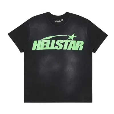 Pre-owned Hellstar Classic T-shirt (gel Print) 'black/green'