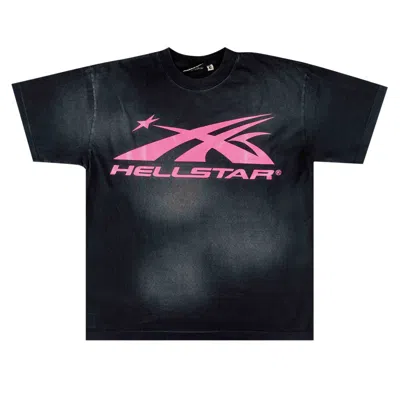 Pre-owned Hellstar Classic Tee 'black/pink'