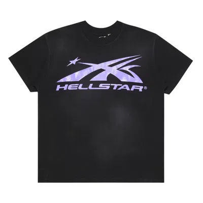 Pre-owned Hellstar Classic Tee 'black/purple'