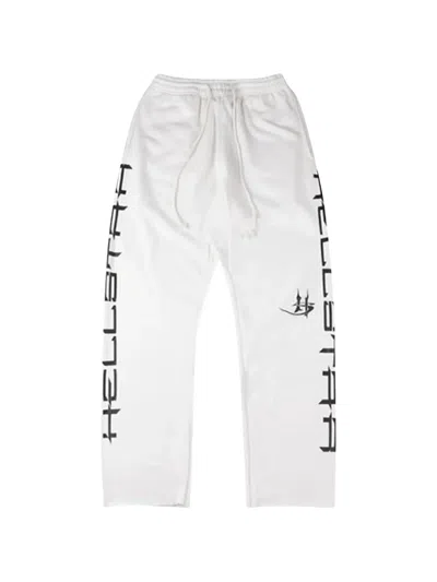 Hellstar Drawstring Track Pants In White