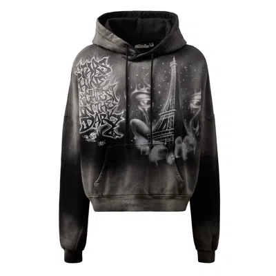 Hellstar Eiffel Tower Hoodie In Black