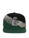 Hellstar Embroidered Snapback Cap In Black