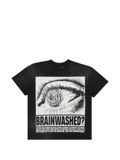 Hellstar Eyeball T-shirt In Black