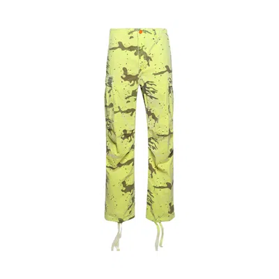 Pre-owned Hellstar Fatigue Pants 'yellow' | Men's Size Xxl