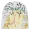 Hellstar Graphic-print Beanie Hat In White