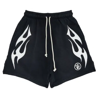 Pre-owned Hellstar Flame Shorts 'white'