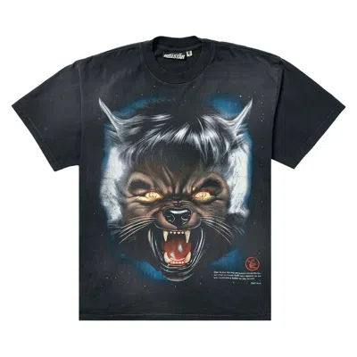 Pre-owned Hellstar Full Moon T-shirt 'black'