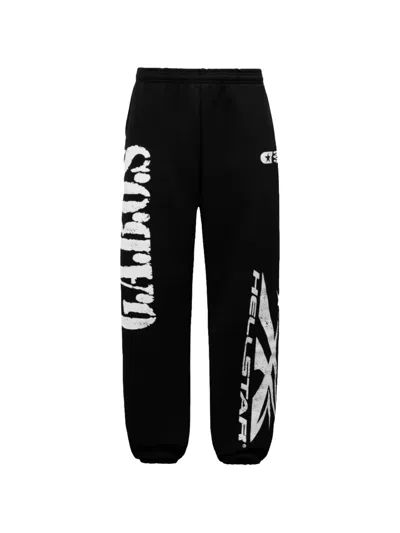Hellstar G.a.b.o.s. Graphic-print Track Pants In Black