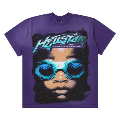 Pre-owned Hellstar Goggle Tee 'purple'