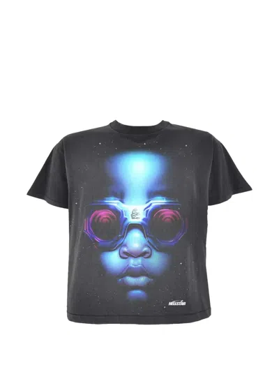 Hellstar Goggles Graphic-print T-shirt In Black