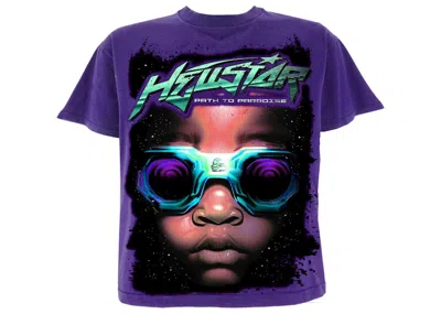 Pre-owned Hellstar Goggles T-shirt In Purple