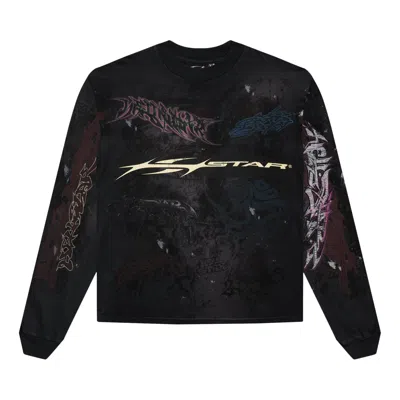 Pre-owned Hellstar Graffiti Long-sleeve 'black' | Men's Size Xl