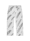 Hellstar Graffiti-print Track Pants In White