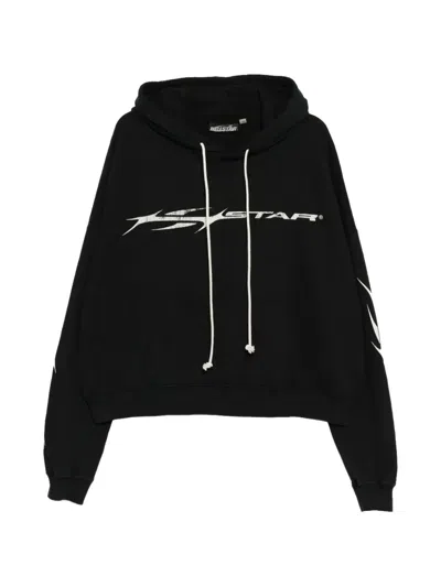 Hellstar Graphic Hoodie In Black