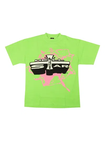 Hellstar Graphic-print T-shirt In Green