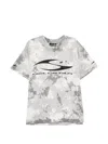 Hellstar Graphic Print T-shirt In Gray
